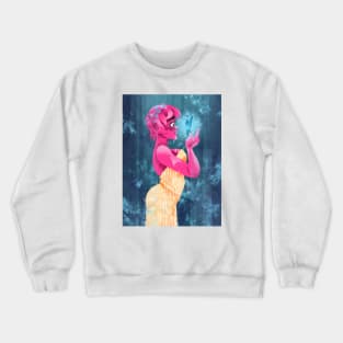 Persephone and the Butterfly Crewneck Sweatshirt